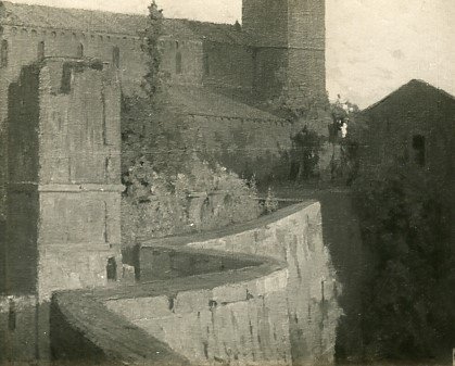 1906 ca. - Nell'orto del curato